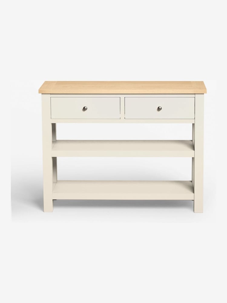 Cream Malvern Cream Large Console Table - Image 8 of 8