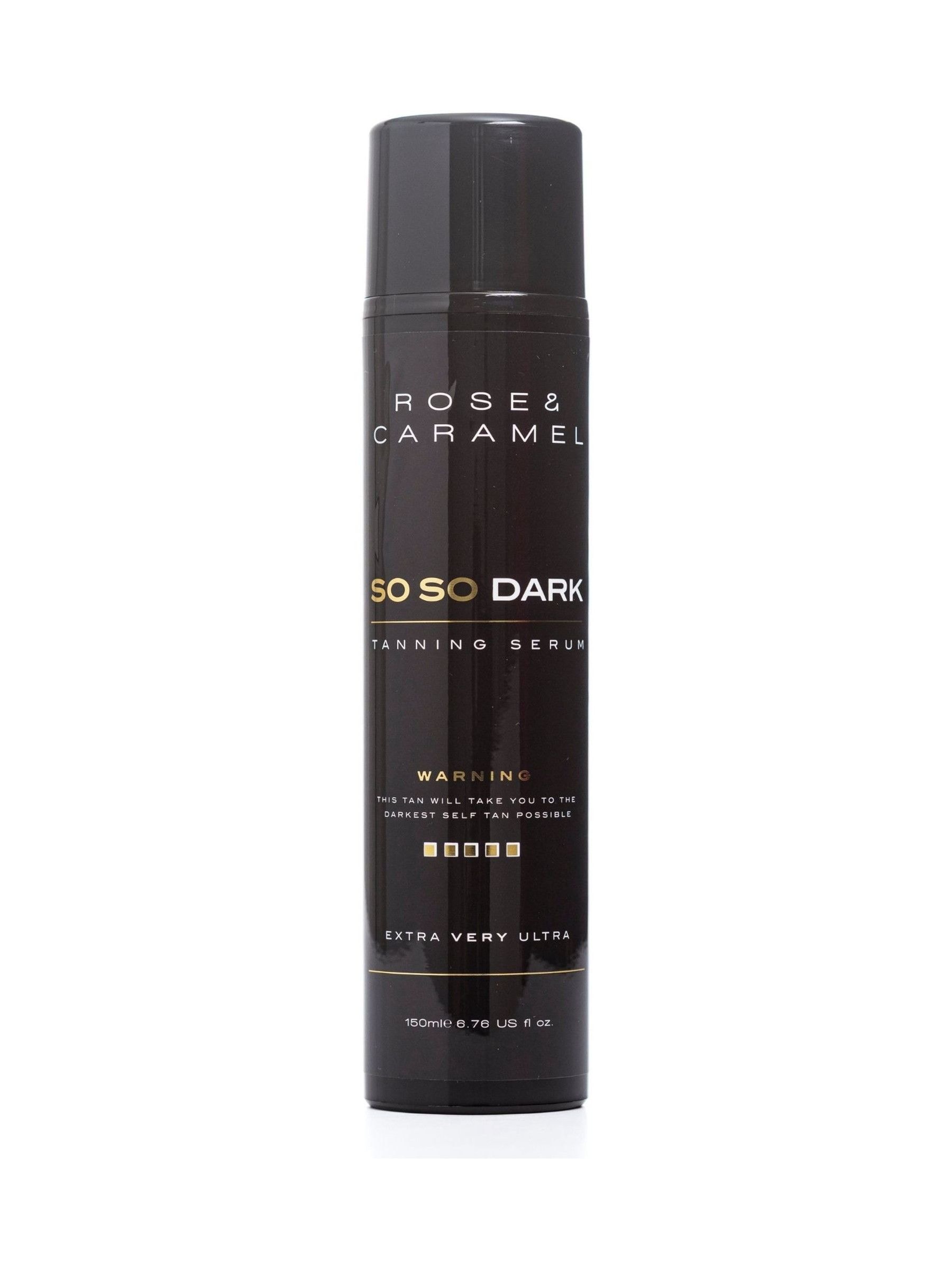 Rose & Caramel Multicolor Women's So So Dark Tanning Serum 150Ml - Image 8