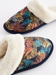 Jungle Print Mule Slipper - Image 5 of 8