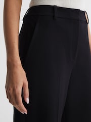 Reiss Navy Joanne Wide Leg Trousers - Image 4 of 5