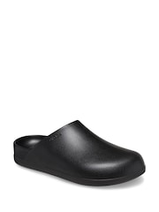 Crocs Black Chrome Classic Dylan Clogs - Image 1 of 6