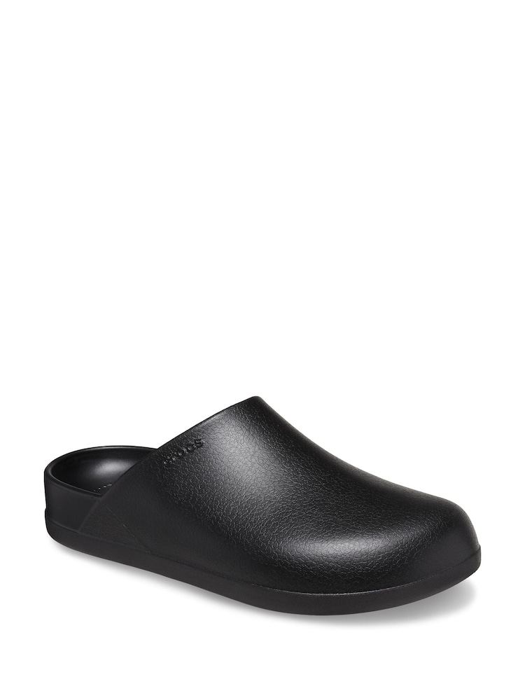 Crocs Black Chrome Classic Dylan Clogs - Image 1 of 6
