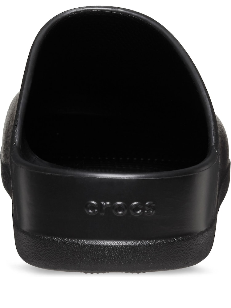 Crocs Black Chrome Classic Dylan Clogs - Image 2 of 6