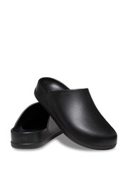 Crocs Black Chrome Classic Dylan Clogs - Image 3 of 6