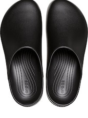Crocs Black Chrome Classic Dylan Clogs - Image 5 of 6