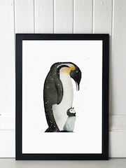East End Prints Black Penguin Print by Dieter Braun - Image 1 of 3