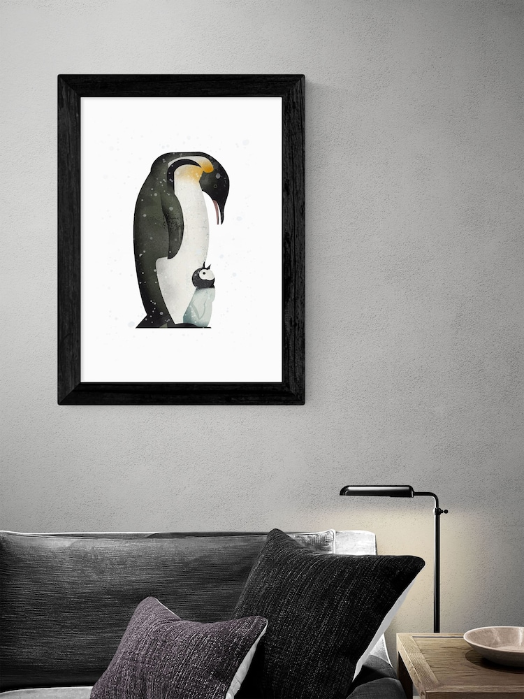 East End Prints Black Penguin Print by Dieter Braun - Image 2 of 3