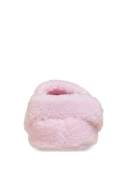 Crocs Pink Classic Cozzzy Slippers - Image 2 of 5