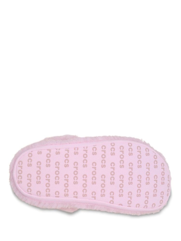 Crocs Pink Classic Cozzzy Slippers - Image 5 of 5 Crocs Pink Classic Cozzzy Slippers - Image 5 of 5