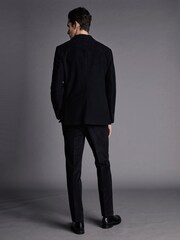 Charles Tyrwhitt Blue Italian Moleskin Slim Fit Jacket - Image 2 of 5