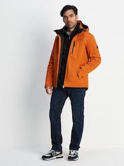 Tog 24 Orange Denton Waterproof 3 in 1 Hooded Jacket - Image 4 of 10