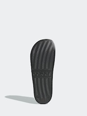 adidas Green Sportswear Adilette Shower Slides - Image 6 of 8