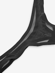Black Thong Bonded Mesh No VPL Knickers - Image 6 of 6