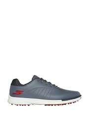 Skechers Grey Mens Go Golf Tempo Grip Flex Shoes - Image 1 of 3