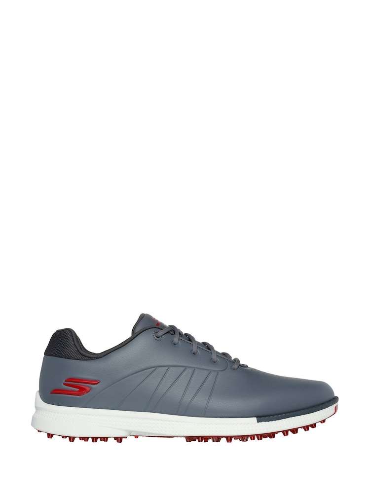 Skechers Grey Mens Go Golf Tempo Grip Flex Shoes - Image 1 of 3