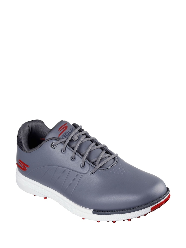 Skechers Grey Mens Go Golf Tempo Grip Flex Shoes - Image 2 of 3