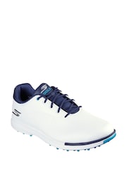 Skechers White Mens Go Golf Tempo Grip Flex Shoes - Image 3 of 5