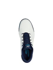 Skechers White Mens Go Golf Tempo Grip Flex Shoes - Image 4 of 5