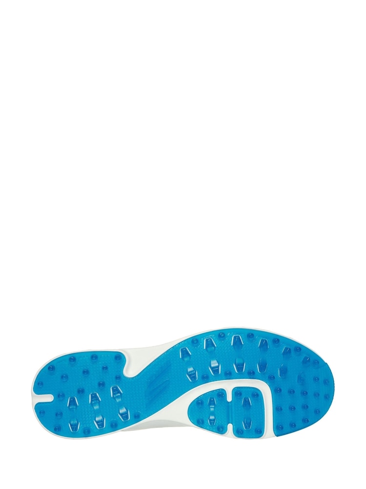 Skechers White Mens Go Golf Tempo Grip Flex Shoes - Image 5 of 5