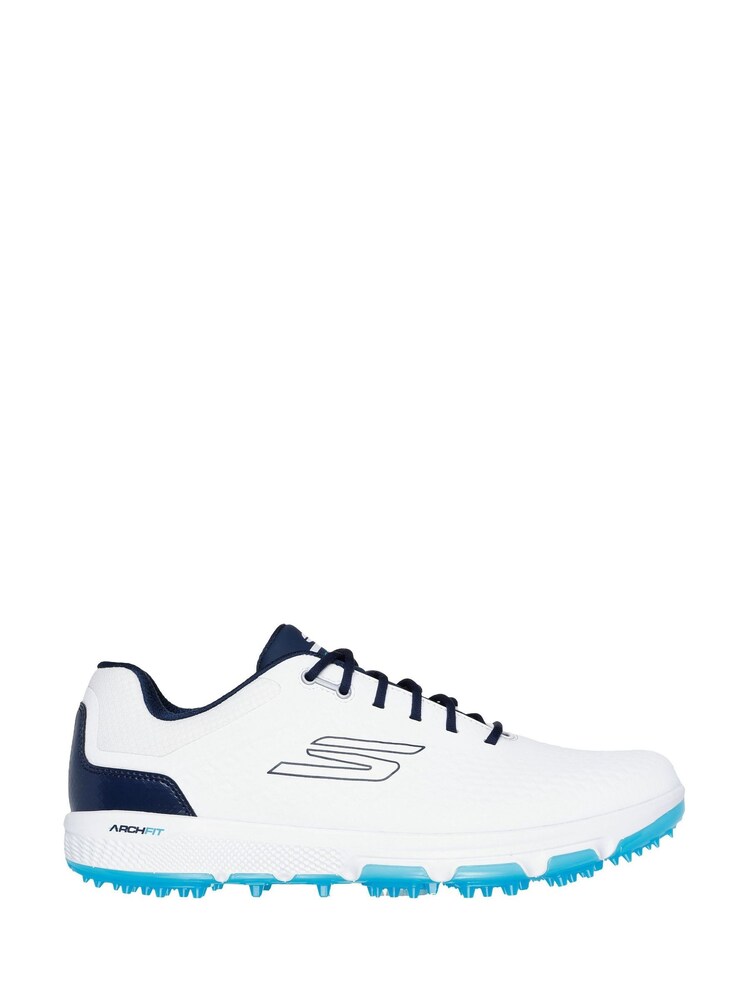 Skechers White Go Golf Pro 6 Shoes - Image 1 of 5