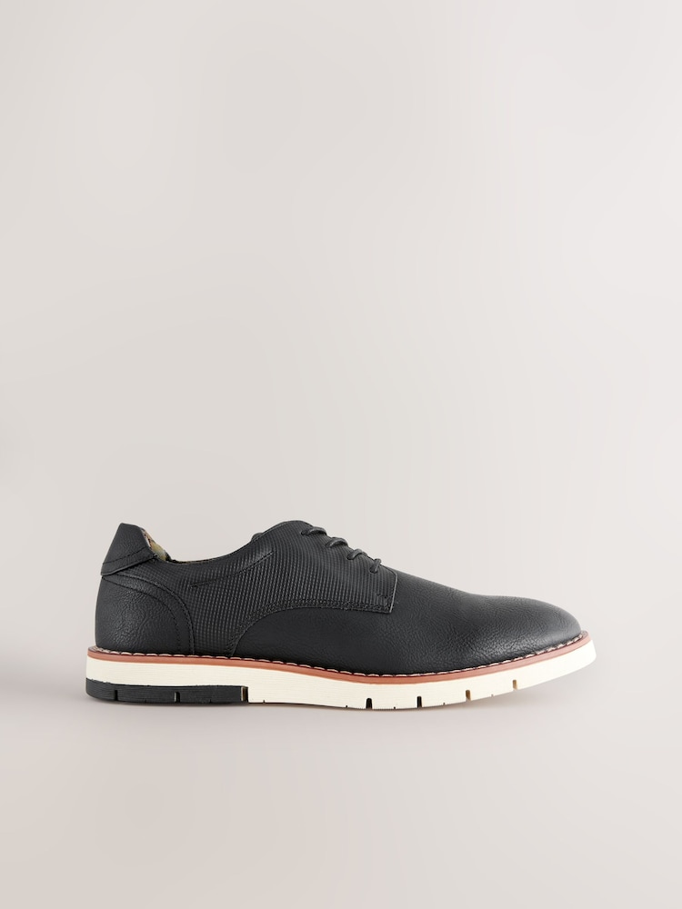 Black Sports Wedges Shoes - Image 2 of 7
