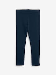 Black/Navy Blue/Grey/White Leggings 5 Pack (3-16yrs) - Image 3 of 8