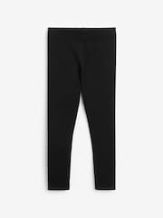 Black/Navy Blue/Grey/White Leggings 5 Pack (3-16yrs) - Image 4 of 8