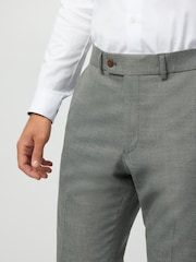 Antique Rogue Light Grey Regular Fit Blake Texture Trousers - Image 2 of 2
