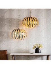 Gallery Home Gold Daphnie Ceiling Light Pendant - Image 1 of 8