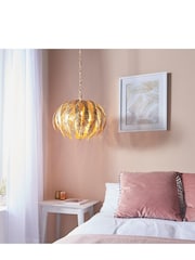 Gallery Home Gold Daphnie Ceiling Light Pendant - Image 2 of 8