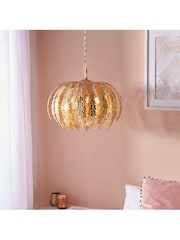 Gallery Home Gold Daphnie Ceiling Light Pendant - Image 4 of 8