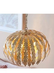 Gallery Home Gold Daphnie Ceiling Light Pendant - Image 6 of 8