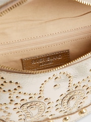River Island Gold Leather Studded Bum Bag - Image 5 of 5