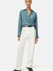 Jigsaw Silk Habotai Relaxed Shirt - Image 3 of 6