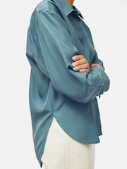Jigsaw Silk Habotai Relaxed Shirt - Image 4 of 6