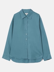 Jigsaw Silk Habotai Relaxed Shirt - Image 6 of 6