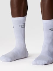 The North Face White Multi Socks 3 Pack - Image 2 of 4