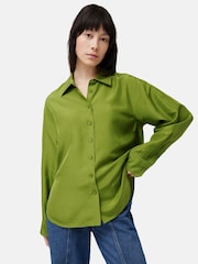 Jigsaw Silk Habotai Relaxed Shirt - Image 2 of 6