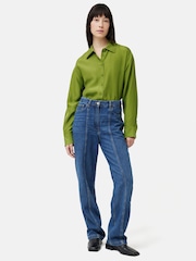 Jigsaw Silk Habotai Relaxed Shirt - Image 3 of 6