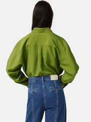 Jigsaw Silk Habotai Relaxed Shirt - Image 5 of 6
