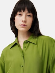 Jigsaw Silk Habotai Relaxed Shirt - Image 6 of 6