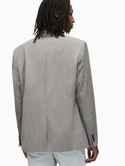 AllSaints Grey Regular Fit Anori Blazer - Image 2 of 10