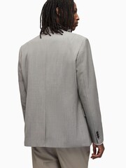 AllSaints Grey Regular Fit Anori Blazer - Image 4 of 10