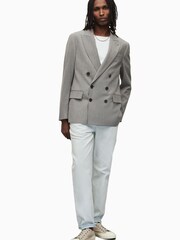 AllSaints Grey Regular Fit Anori Blazer - Image 6 of 10