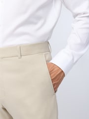 Antique Rogue Slim Fit Blake Ecru Texture Trousers - Slika 2 od 3