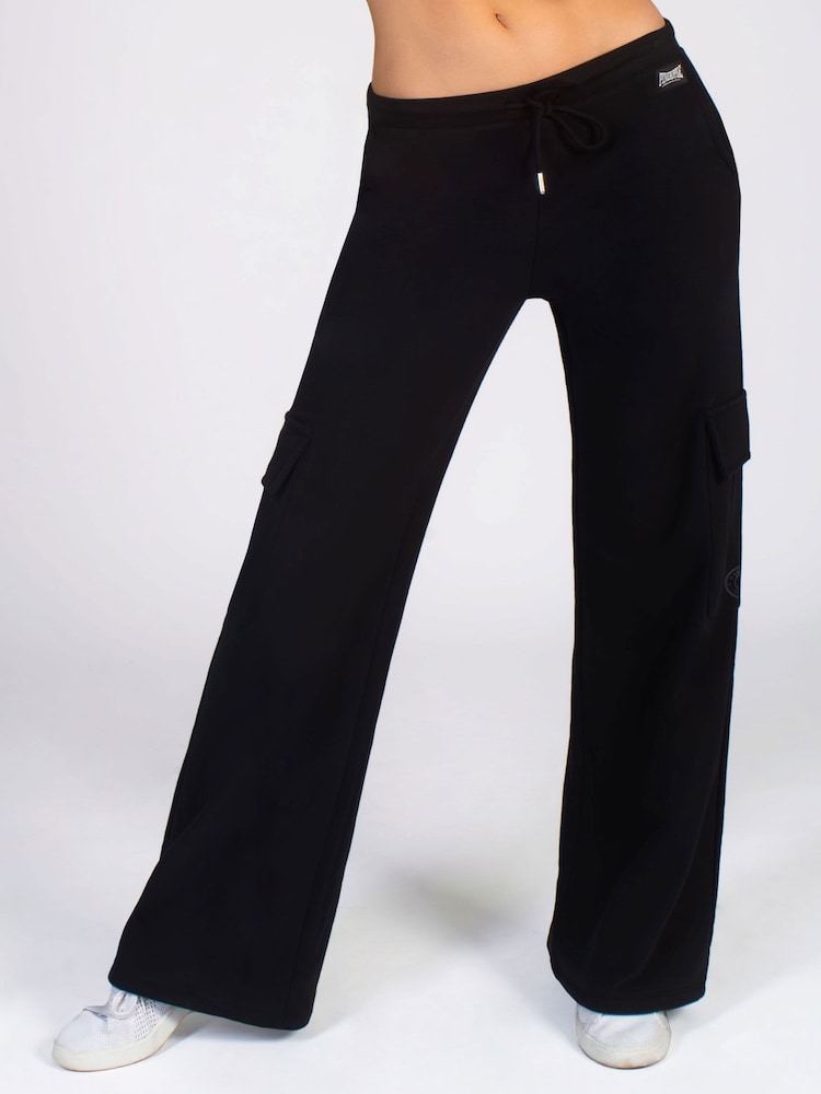 Negro - Pantalones cargo de pernera ancha para mujer - Imagen 1 de 7 Negro - Pantalones cargo de pernera ancha para mujer - Imagen 1 de 7