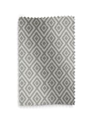 Grey Ready Made Blackout Roller Blind Roller Geometric Print - Image 6 of 7