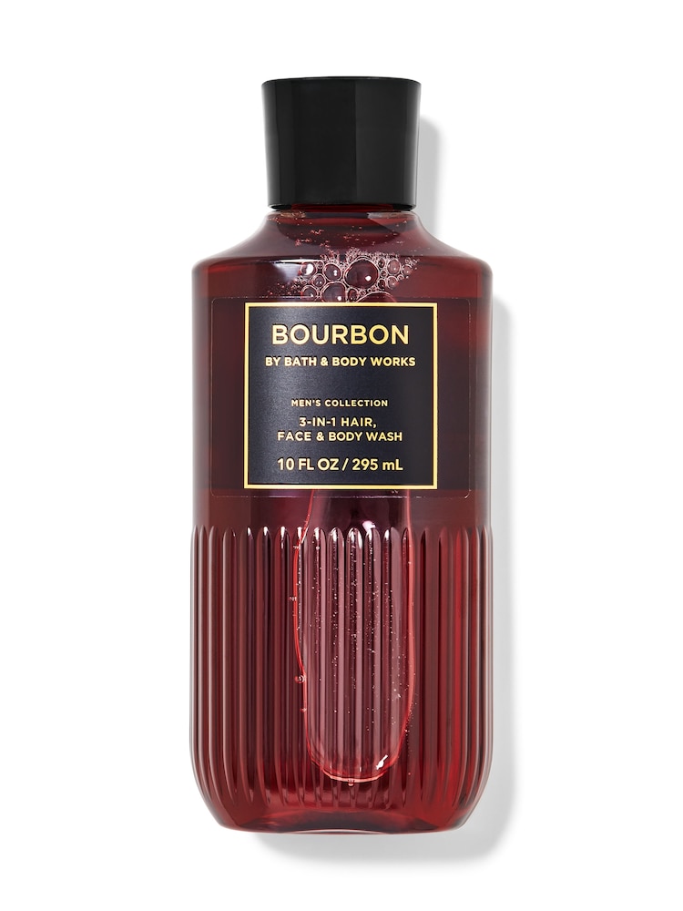 Bath & Body Works Bourbon 3in1 Hair, Face and Body Wash 10 oz /295 mL - Image 1 of 1