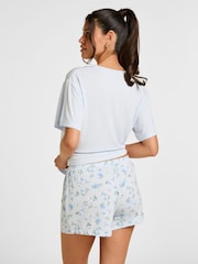 Hunkemöller Blue Daisy Pyjamas Set - Image 2 of 5
