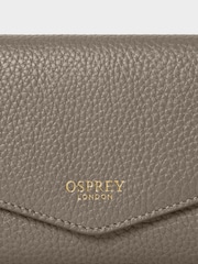 Серый - Кожаный кошелек Osprey London The Core Matinee - Изображение 4 6